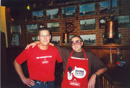 frank und alex schenken aus