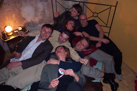 jetzt entspannen sich alle...