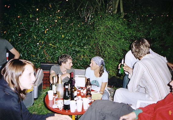 woldo, schmi und boeni fangen an...