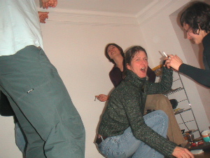 woldo, schmi und boeni fangen an...