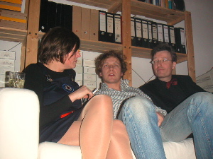 jetzt entspannen sich alle...